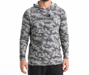 Nueva Camisa de Pesca con Camuflaje, Protección UV, Sudadera con Capucha de Manga Larga para Hombre, Secado Rápido, UPF 50, Ropa de Pesca - Product Image 1