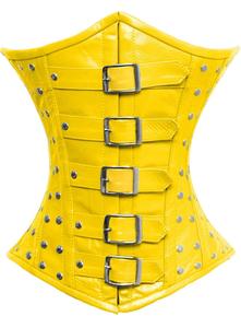 คอร์เซ็ตของผู้หญิงวินเทจชุดกระชับสัดส่วนเซ็กซี่แบบโอเวอร์บัสท์คอร์เซ็ทหนังระบายอากาศทันสมัยสำหรับขนาดใหญ่พิเศษ - Product Image 5