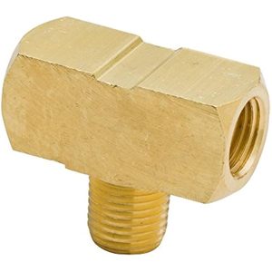 Raccord en T forgé en laiton haute pression sur mesure OEM de qualité supérieure pour tuyauterie, égal en pouces, AOL Plomberie - Product Image 2