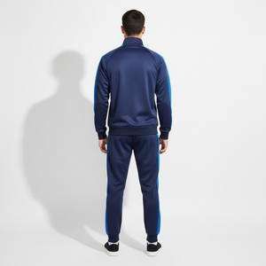 Survêtement de football unisexe deux pièces 100 % polyester, décontracté, uni, sportif, mi-lourd, imprimé par transfert thermique, respirant, longueur intégrale, avec côtés imprimés - Product Image 2