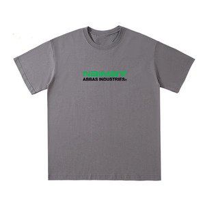 เสื้อยืดคอกลมแขนสั้นทรงโอเวอร์ไซส์ผ้าฝ้าย 100% คุณภาพสูงสำหรับผู้ชาย เนื้อผ้านุ่ม ระบายอากาศได้ดี เหมาะสำหรับใส่ลำลองทุกวัน - Product Image 3