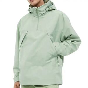 Chaqueta Cortavientos Impermeable Personalizada para Hombre, Ligera, con Capucha, Media Cremallera, Anorak, Ropa Deportiva para Exteriores, Chaqueta Cortavientos - Product Image 6