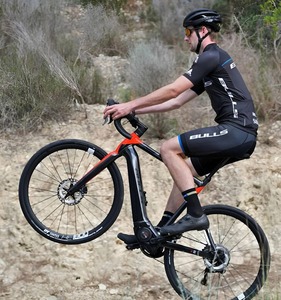 Bicicleta Eléctrica de Montaña de Carbono de 29 Pulgadas con Suspensión Completa, Motor Central, Estilo Desert Falcon Evo - Product Image 2