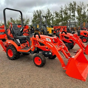 รถแทรกเตอร์ Kubota BX23S ขับเคลื่อน 4 ล้อ พร้อมรถตักดินหน้าและหลัง รถแทรกเตอร์อเนกประสงค์ขนาดกะทัดรัดสำหรับงานในไร่นาและสวน - Product Image 3