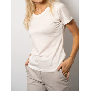 Camiseta de Verano para Mujer, Nueva Llegada, Mejor Calidad, Ecológica, de Secado Rápido, Transpirable, Manga Corta, 100% Algodón, Informal - Product Image 6