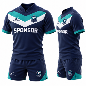 Nuevo Conjunto de Rugby de Alta Calidad para Clubes 2026, Jersey Personalizado con Impresión Sublimada, Uniforme de Rugby al por Mayor, Jersey de Poliéster, Rugby OEM - Product Image 5