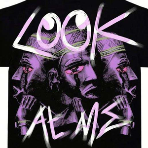 เสื้อยืดสตรีทแวร์ผู้ชายคุณภาพสูงสำหรับฤดูร้อน ระบายอากาศได้ดี ทรงโอเวอร์ไซส์ ผ้าถัก พิมพ์ลายดิจิทัล - Product Image 6