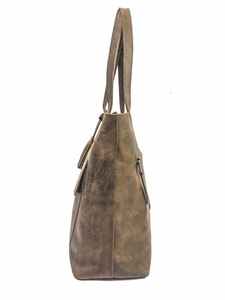Sac fourre-tout vintage pour femme en cuir véritable, prix de gros, avec doublure douce et une élégance qui convient au style quotidien - Product Image 4