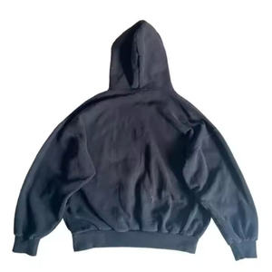เสื้อฮู้ดซิปวินเทจ Y2K ระบายอากาศได้ดี ผ้าเนื้อเดียว ฮิปฮอป แขนยาว เสื้อคลุมผู้ชายทรงหลวม เสื้อฮู้ดมีซิป โพลีเอสเตอร์/คอตตอน 2026 - Product Image 1