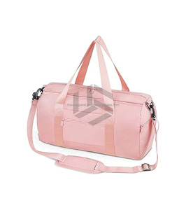 Sports Gym Bag with Shoe Compartment & Pocket for Men and Women Polyester Travel Duffel 30-40L the US APPAREL - Product Image 5