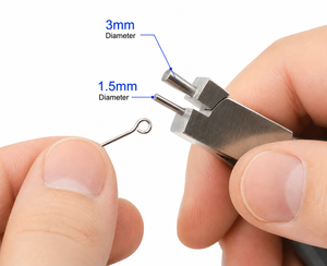 Alicates para Alambre de Memoria con Mordazas de 1.5mm, 3mm, 2mm y 4mm, Herramienta para Hacer Joyas ZetomedPro - Product Image 3