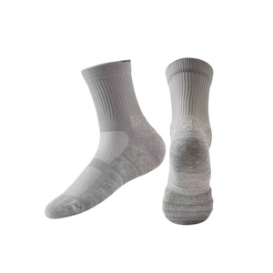 AL BARAKA WEAR Chaussettes Athlétiques Personnalisées Premium en Spandex/Nylon/Coton, Anti-Transpiration, Modèle Ras du Cou, Vente en Gros, Course, Gym, Hiver, OEM - Product Image 5