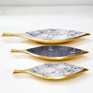 Attractive Designed Leaf Decorative Tray Home Decor Tableware Serving Dish Kitchenware Pack With Pattern On Sale - Product Image 1