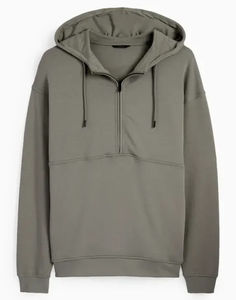 Sweat à capuche unisexe surdimensionné à logo personnalisé - Vêtement streetwear haut de gamme 100% coton - Product Image 1