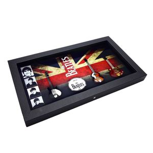 Cadre musical Beatles Royaume-Uni 7,8 x 13,8 pouces avec guitare et cadre en verre pour cadeaux musicaux et souvenirs - Product Image 2