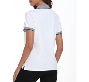 Camiseta de Golf para Mujer, Cuello en V, Lisa, Informal, de Verano, Manga Corta, Ligera, Transpirable, Estilo Polo, Nueva Moda - Product Image 6