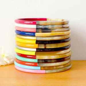 Productos Más Vendidos, Pulseras Naturales Hechas a Mano, Joyería de Cuerno de Búfalo, Venta Especial, Hechas a Mano, Redondas, AL MALIK CRAFT - Product Image 5