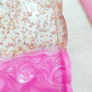 Bandeja de servicio de resina de nuevo diseño, hogar, Hotel, restaurante, uso, decoración de boda, logotipo personalizado, bandeja de desayuno de resina, vajilla, utensilios de cocina - Product Image 1