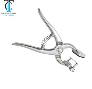 Pince à tatouer vétérinaire en acier inoxydable durable pour le bétail TARIQ CRAFTED INDUSTRIES - Product Image 2