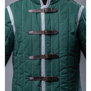 Wholesale Manufacturer Medieval Green Gambeson <b>Jacket</b> Gear Men Reenactment Events Custom OEM ODM 2026 - Product Image 5