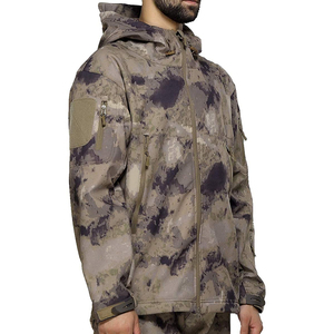 Custom Silent Breathable Winter Hunting <b>Jacket</b> for Men | Water Resistant <b>Camo</b>/Solid/Print Soft - Product Image 4
