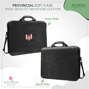 Provincial Soft <b>Case</b> Lightweight Imitation Leather Zipper Closure Eco-Friendly Luxury Classic Masonic Apron <b>Carrying</b> Bag - Product Image 2