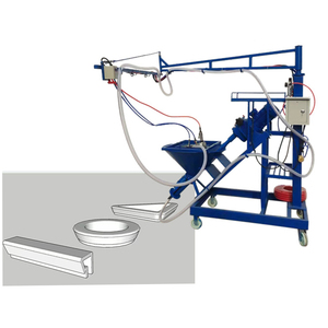 เครื่องพ่นปูนซีเมนต์เสริมแรงด้วยใยแก้ว (GRC) พร้อมหัวฉีดแบบโรเตอร์ - Product Image 3
