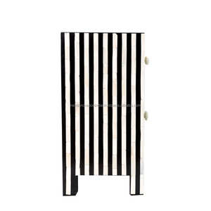 Motif pour la cuisine et la décoration Beau tabouret latéral en incrustation d'os fabriqué à la main et tabouret d'appoint pour lit de thé et café - Product Image 3