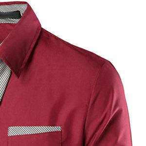 Camisa de vestir transpirable para hombre, totalmente personalizada, nueva moda, superventas, calidad premium, a precio asequible. - Product Image 4