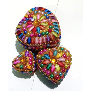 Juego de 3 Cajas de Metal para Guardar Collares, Pendientes y Brazaletes, Estilo Moderno, Diseño Artesanal de Moda, Caja para Joyas - Product Image 5
