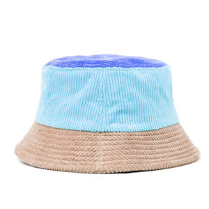 Sombrero de Pana Premium Unisex para Invierno, Grueso, Cálido, Suave, Plegable, de Algodón, con Bloques de Color Pastel, Logotipo Personalizado - Product Image 2