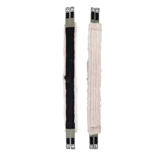 Oferta Especial: Cincha de Doma REEDS con Forma Cóncava, Malla y Cubierta de Piel de Cordero, Correa Corta Antideslizante - Product Image 4