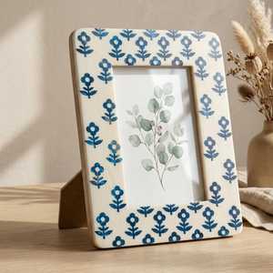 Marco de Fotos Rectangular Ligero de Resina para Mesa, 5 x 7 Pulgadas, Vertical, Decorativo, para Sala de Estar o Dormitorio - Product Image 4