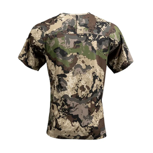 Quick dry hunting <b>tshirt</b> for men with tactical fit ideal for outdoor travel and camping use - Product Image 3