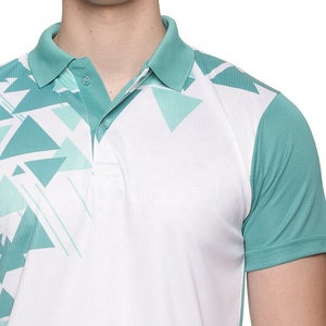 Polo de performance pour hommes, sublimation, sport, décontracté, golf, vêtements personnalisés, OEM, marque privée, fournisseur d'usine - Product Image 3