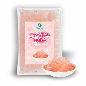 กาแฟ Boba คริสตัลที่สมดุลและน่ารื่นรมย์ส่วนผสมที่ลงตัวของความเคี้ยวและรสชาติที่บรรจุในถุงชาฟอง - Product Image 3