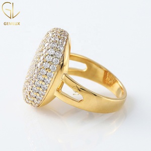 Round Cut Moissanite Cluster Engagement <b>Ring</b> – Twinlight Bella's Inspired <b>Split</b> Shank <b>Ring</b> - Product Image 3