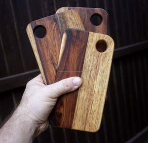 Tabla de cortar de madera clásica de alta calidad para verduras Fabricante directo elegante y duradero - Product Image 3