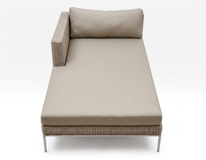 Cómoda silla larga de salón hecha a mano, con diseño minimalista y elegante, material de alta calidad - Product Image 3