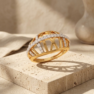 Bague de Fiançailles et de Mariage Halo Edge pour Femme en Or Massif 14K Personnalisée avec Diamant de Laboratoire - Cadeau d'Anniversaire Prêt pour les Fêtes - Product Image 2