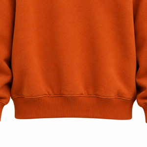 Sudadera con Capucha Naranja de Halloween para Mujer, con Gráfico de Gato Fantasma Negro, Oversize, de Forro Polar Ecológico y Transpirable, Talla 4XL, Casual, para Otoño - Product Image 4