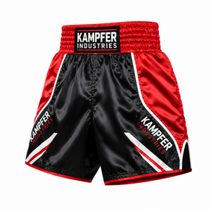 Boxing <b>Shorts</b> <b>Men</b> Muay Thai Style Breathable Quick Dry Regular Fit Gym Workouts Fighting Practice Amateur Competition Training - Product Image 4