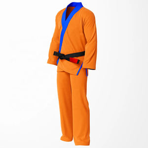 ชุดยิวยิตสูคุณภาพสูงขายส่ง ขนาดสั่งทำได้ MOQ ต่ำ ขายดี ระบายอากาศได้ดี ผลิตจากโพลีเอสเตอร์/ผ้าฝ้าย สำหรับศิลปะการต่อสู้ - Product Image 4