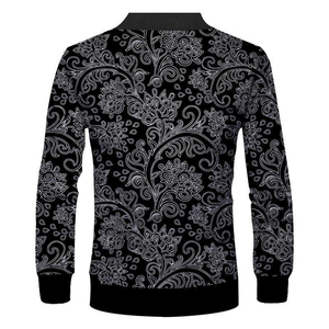 High Quality Customization Breathable Embroidery Plain Dyed Eco-Friendly Reversible Winter Puffer Bomber <b>Jacket</b> Warm Padding - Product Image 4