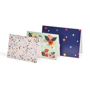 Vernis vietnamien mat Europe, carte de vœux jardin de noël, impression personnalisée, fournitures de fête, carte de vœux - Product Image 2