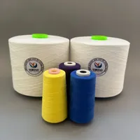 Hilo de Poliéster 100% para Coser, 40s, Alta Resistencia, Materia Prima para Prendas de Vestir, Mezclilla, Cuero y Costura Industrial