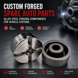 Pièces de rechange automobiles forgées sur mesure, composants en acier allié forgé pour les systèmes de véhicules - Product Image 2