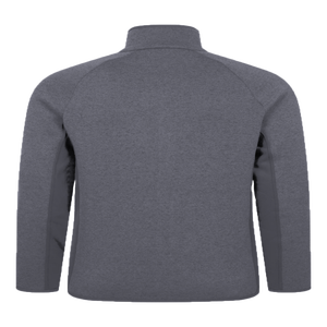 เสื้อแจ็คเก็ตซอฟต์เชลล์แบบซิปเต็มตัวสำหรับทุกเพศ พร้อมปกตั้ง คอปกตั้ง โลโก้ด้านหน้า คุณสมบัติให้ความอบอุ่นและแห้งเร็ว ป้องกันลม - Product Image 2