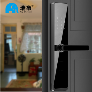 Smart Home App Fernbedienung Finger abdruck Türschloss für Aluminium Holztür TTLock Passwort <span class=keywords><strong>Code</strong></span> Karte Zugang für Stahltür - Product Image 3