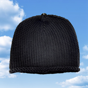 Fabricant de bonnets en gros, personnalisation de logo OEM ODM, tricot streetwear, laine, lettres, plage, vintage, patch croisé, Birlag, sport - Product Image 3